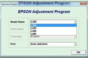 epson l380 resetter adjustment program crack